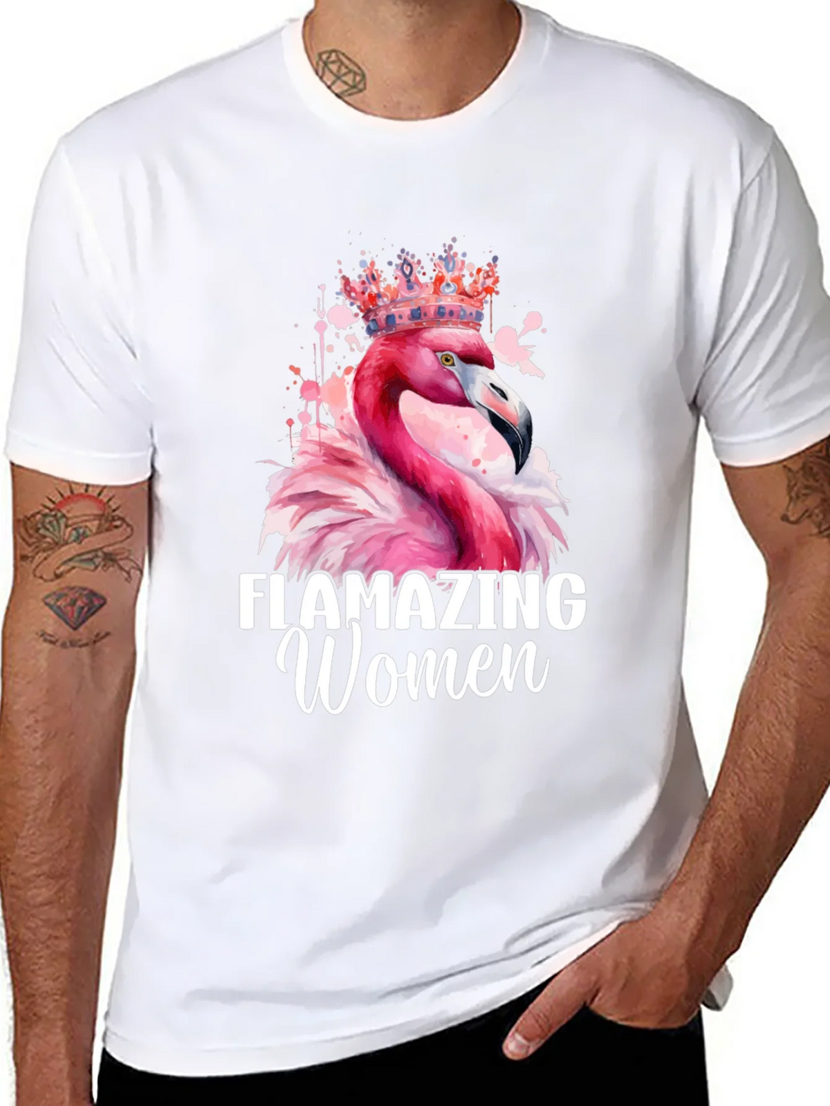 Flamazing Women T-Shirt - Flamingo Queen Tee product image 7