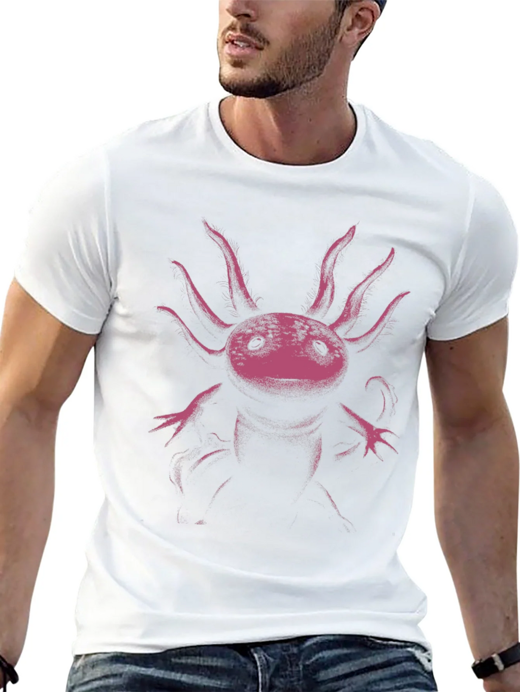 Axolotl Graphic Print T-Shirt product image 12