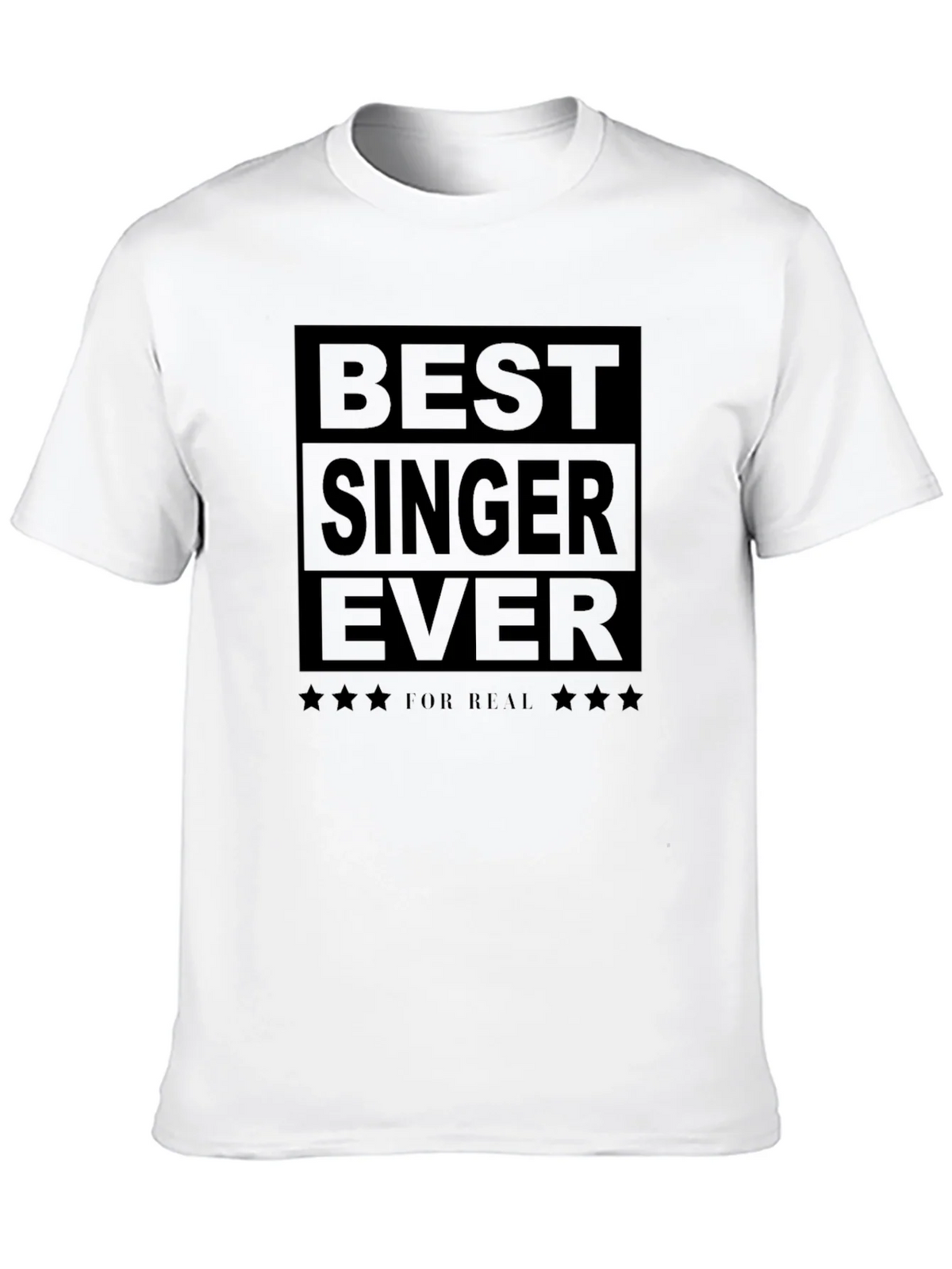 Best Singer Ever Black Graphic T-Shirt product image 9