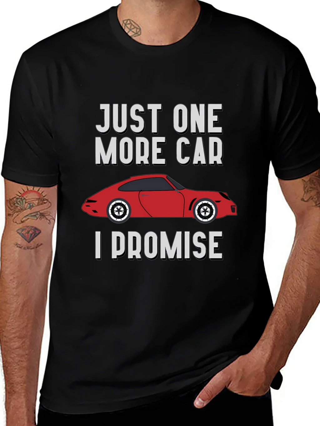 Just One More Car T-Shirt Funny Lover Tee product image 1