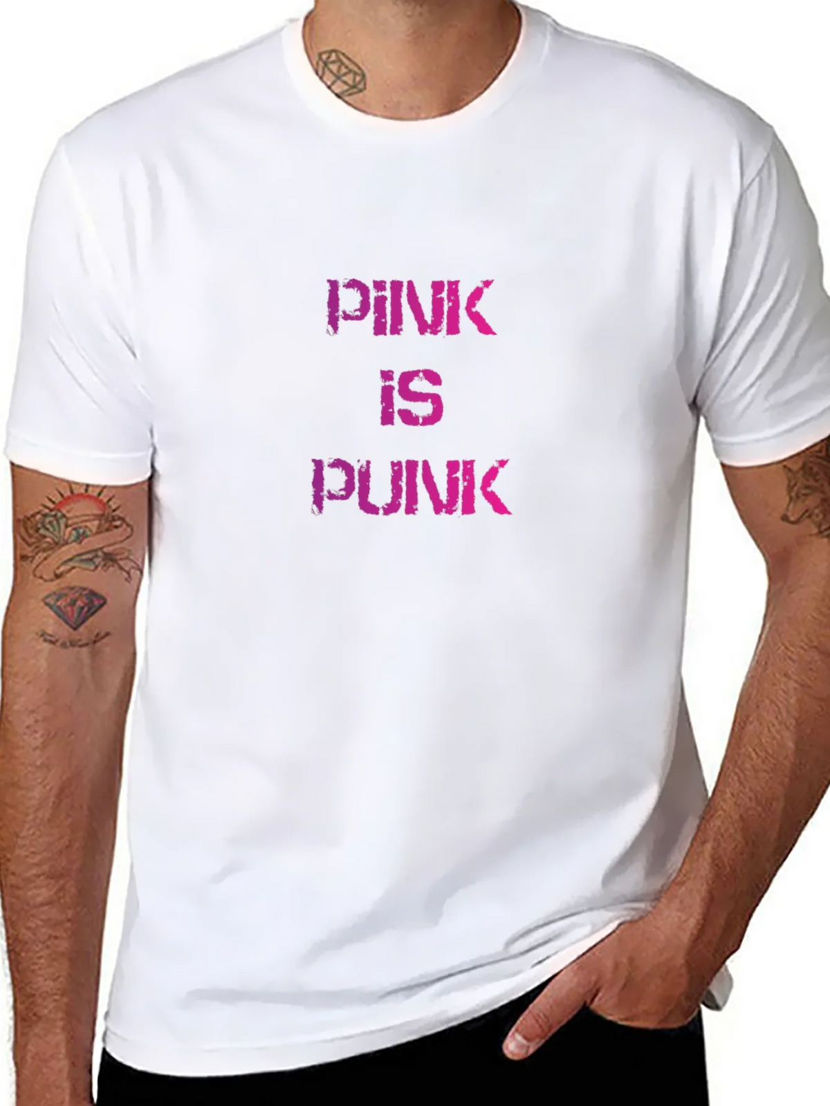 Pink is Punk Graphic T-Shirt - Edgy Style product image 7