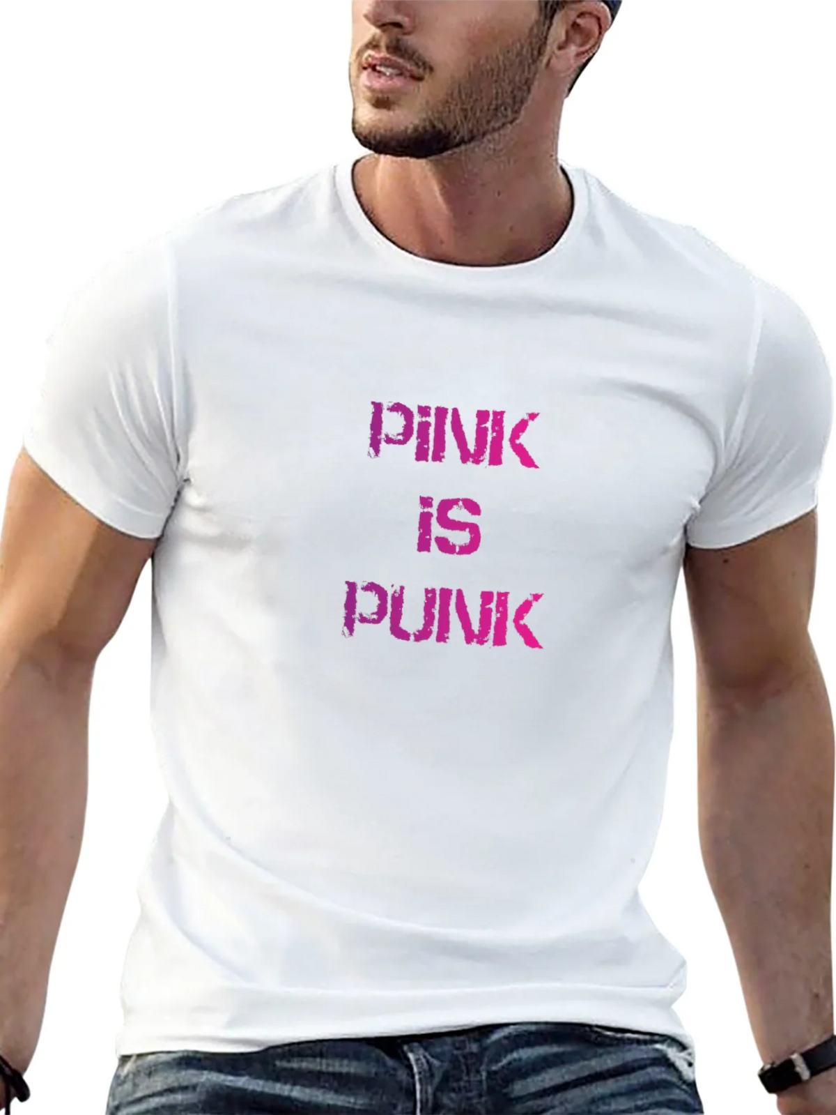 Pink is Punk Graphic T-Shirt - Edgy Style product image 12