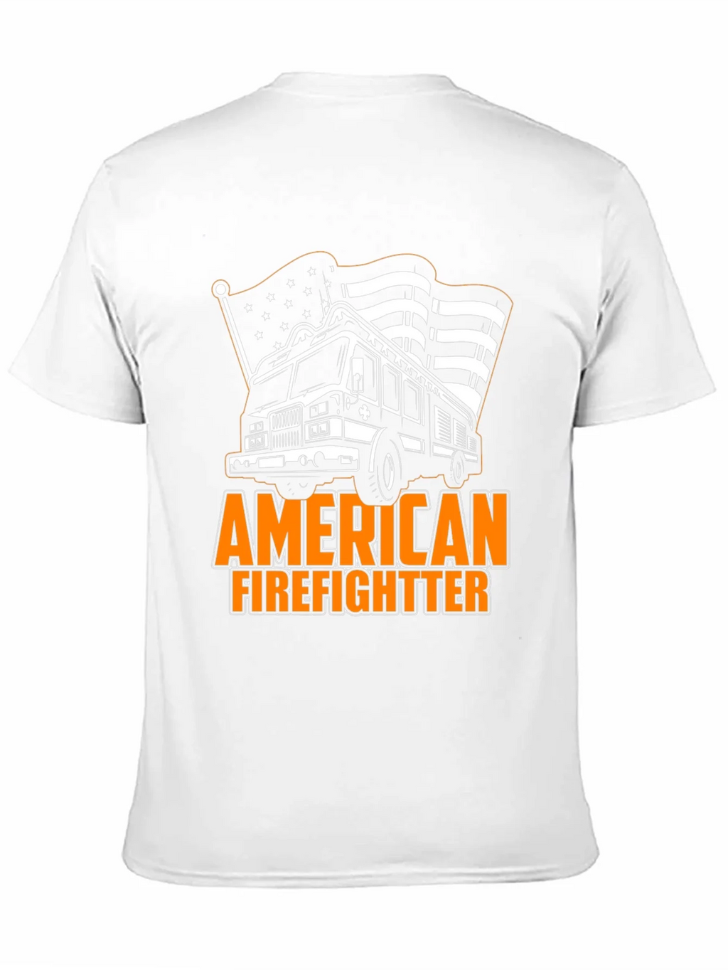 American Firefighter Graphic Tee product image 10