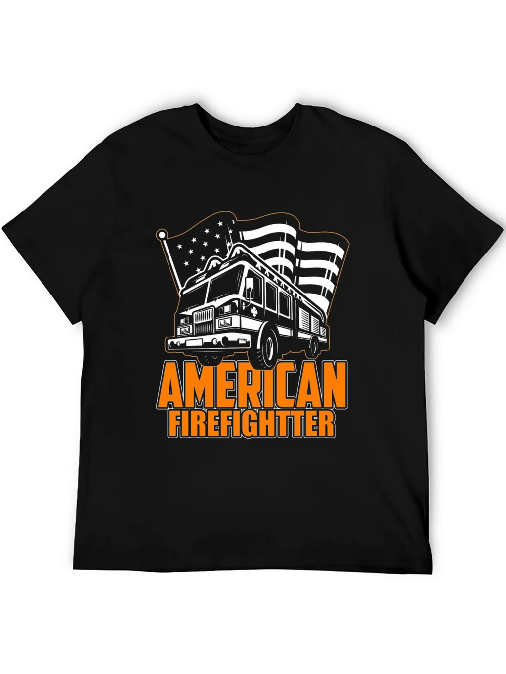 American Firefighter Graphic Tee product image 5