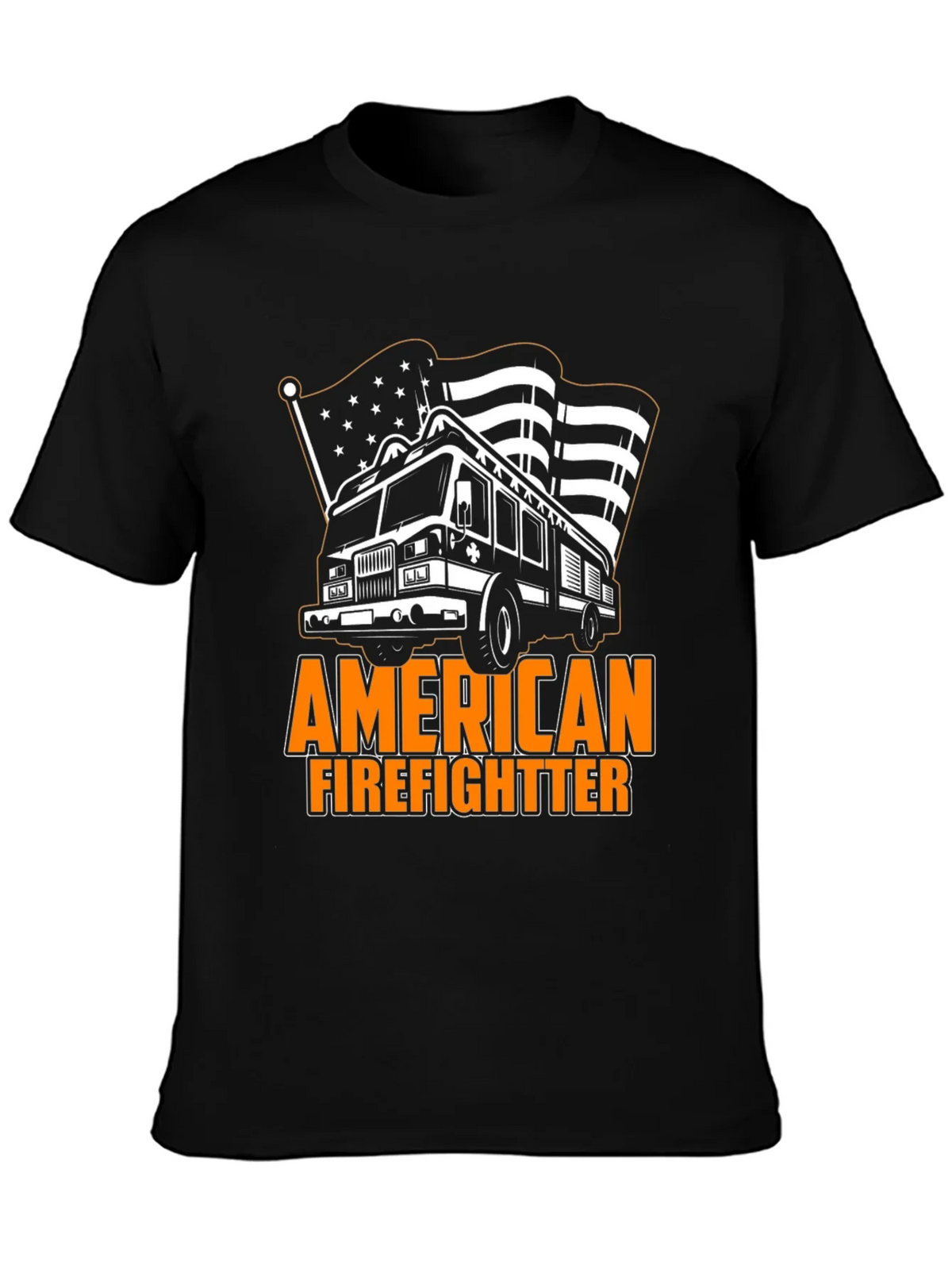 American Firefighter Graphic Tee product image 3