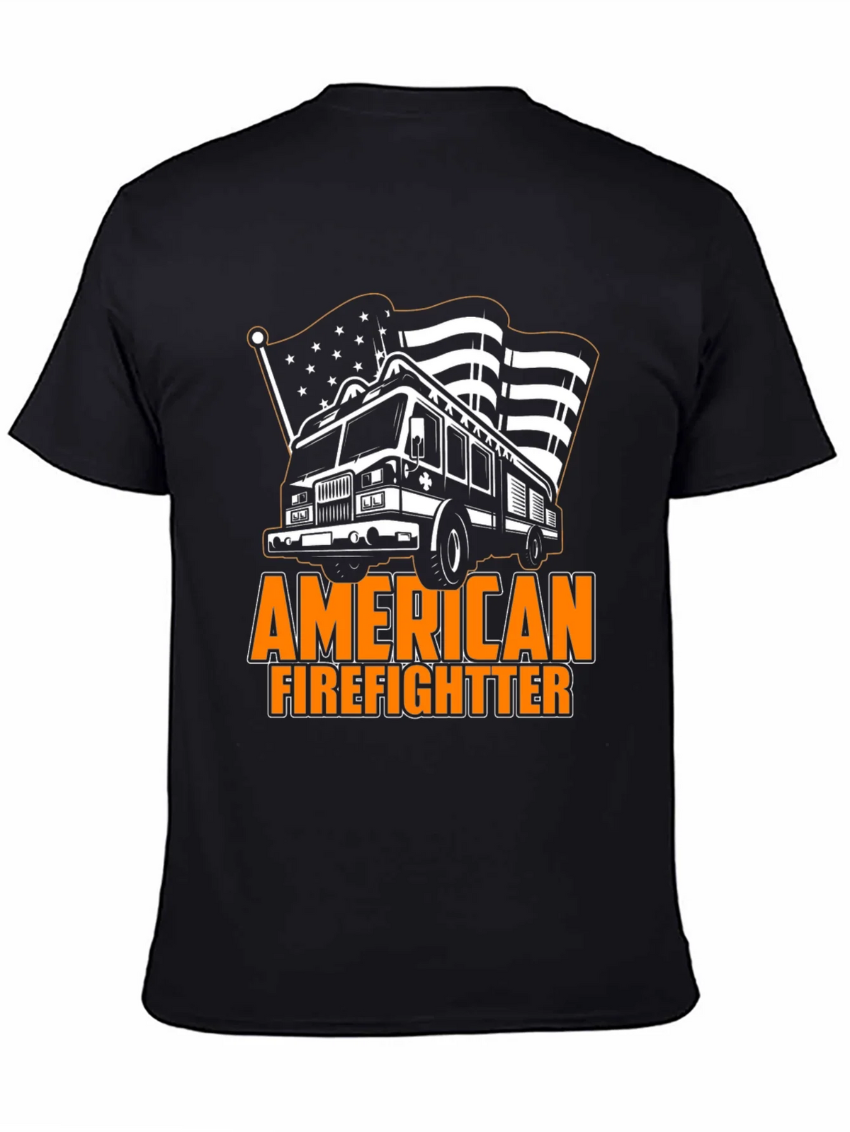 American Firefighter Graphic Tee product image 4