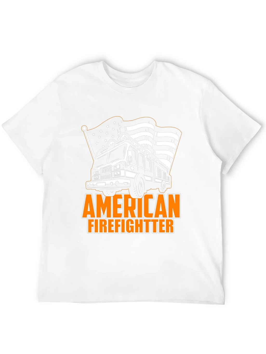American Firefighter Graphic Tee product image 11