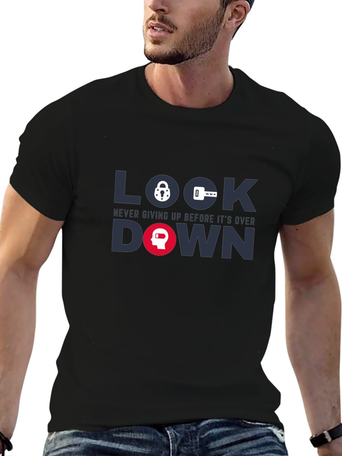 Lockdown Graphic Tee - Never Giving Up T-Shirt product image 6