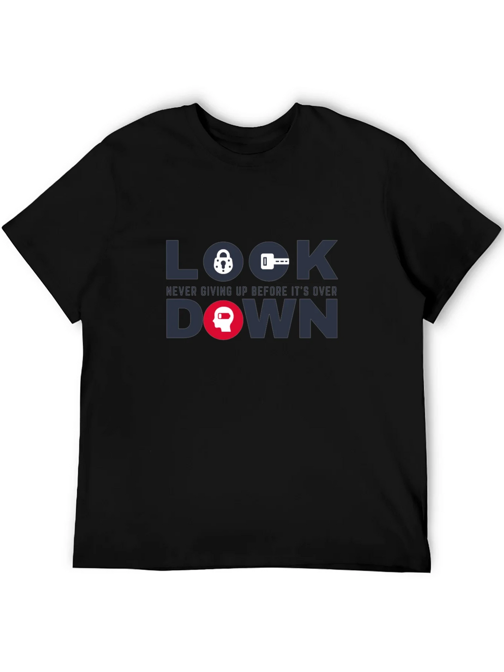 Lockdown Graphic Tee - Never Giving Up T-Shirt product image 5
