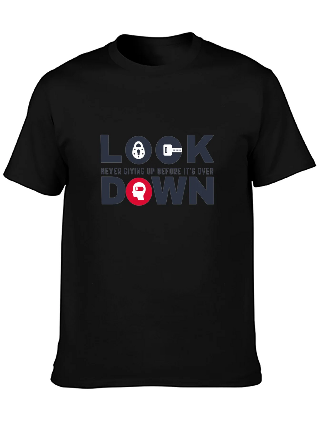 Lockdown Graphic Tee - Never Giving Up T-Shirt product image 3