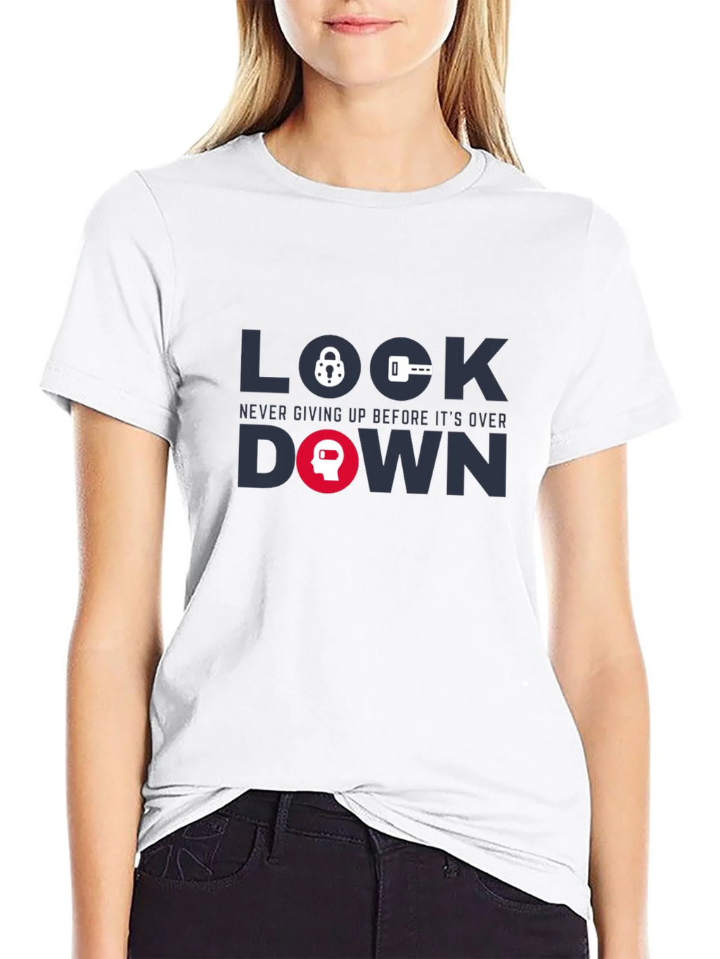 Lockdown Graphic Tee - Never Giving Up T-Shirt product image 8