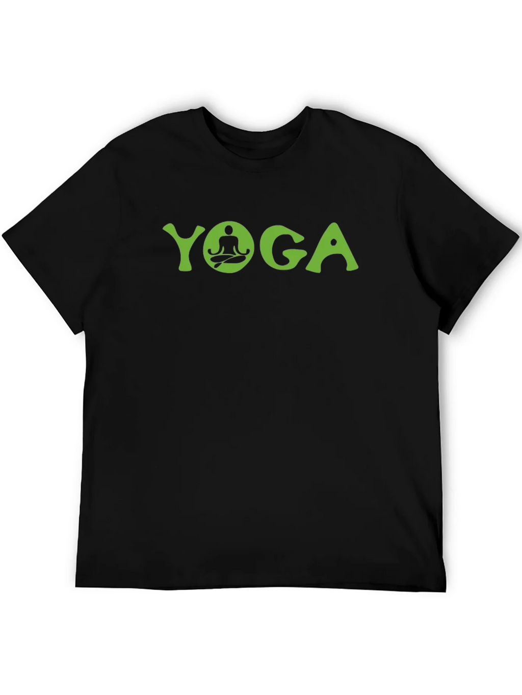 Yoga Graphic Tee - Black Cotton Comfort product image 5