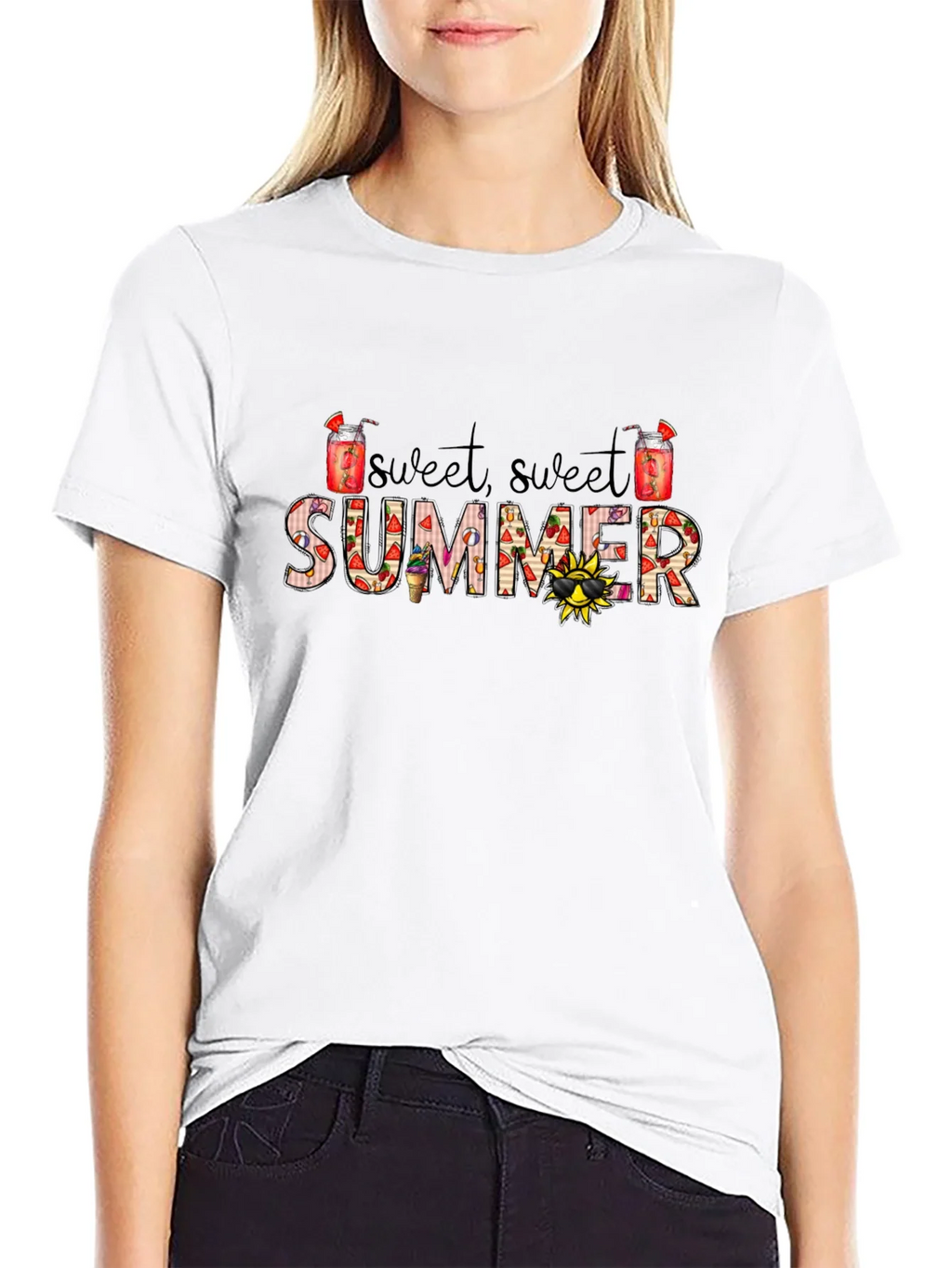 Sweet Summer Graphic Tee - Fun Vibes product image 8