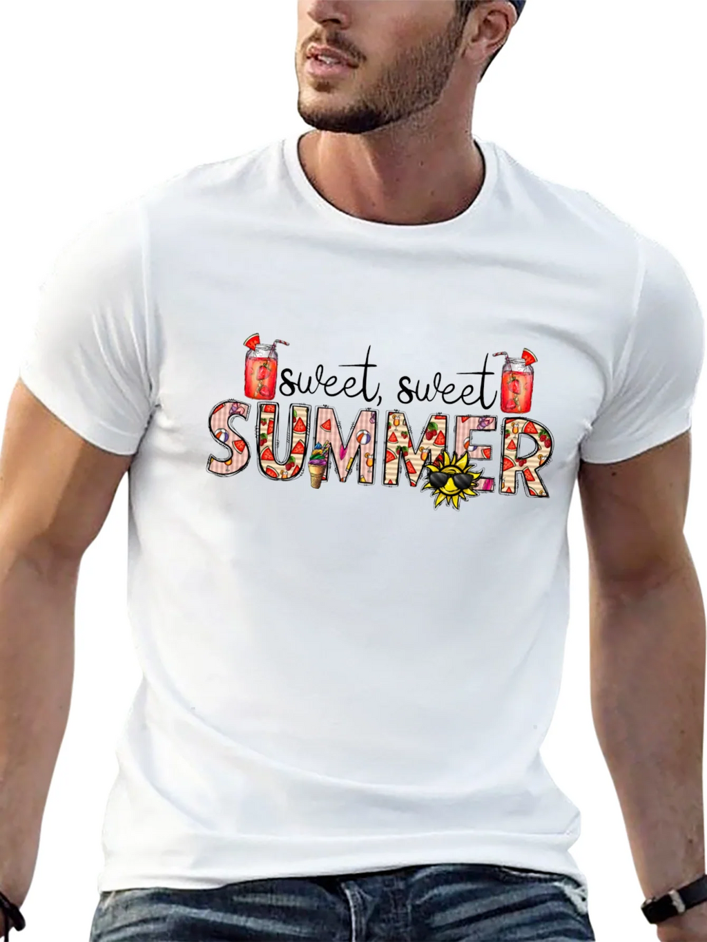 Sweet Summer Graphic Tee - Fun Vibes product image 12