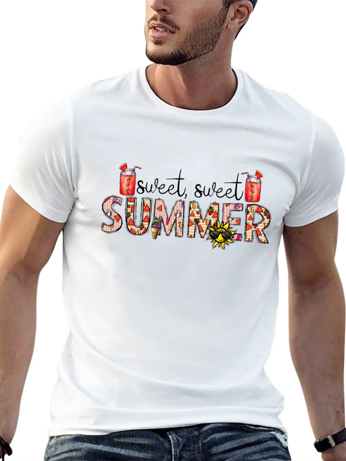 Sweet Summer Graphic Tee - Fun Vibes product image 12
