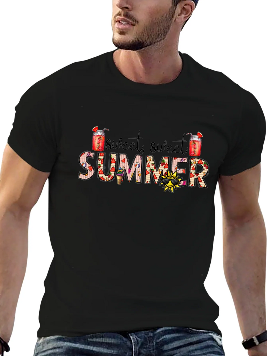 Sweet Summer Graphic Tee - Fun Vibes product image 6