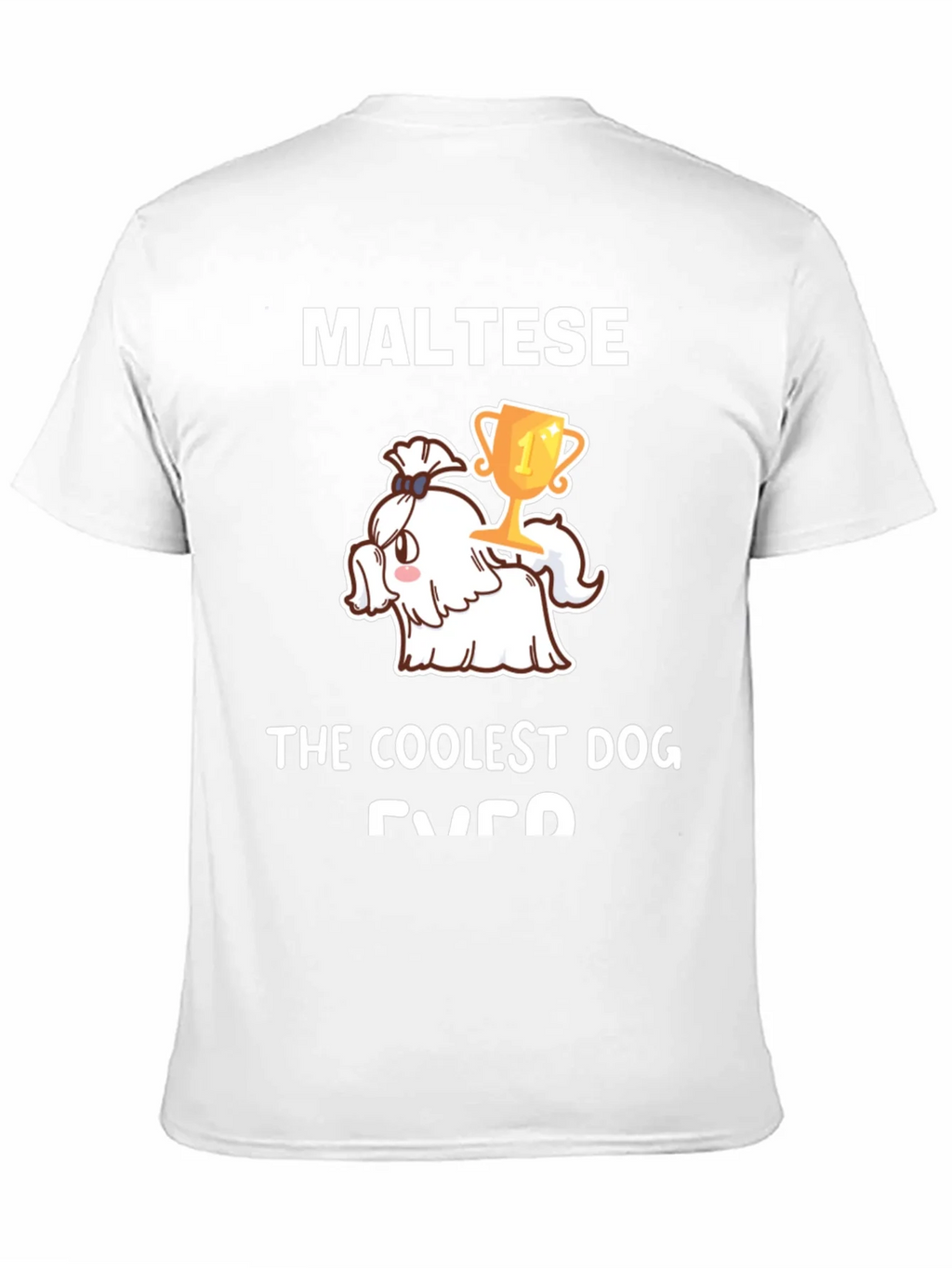 Maltese Coolest Dog Ever Graphic Tee product image 10