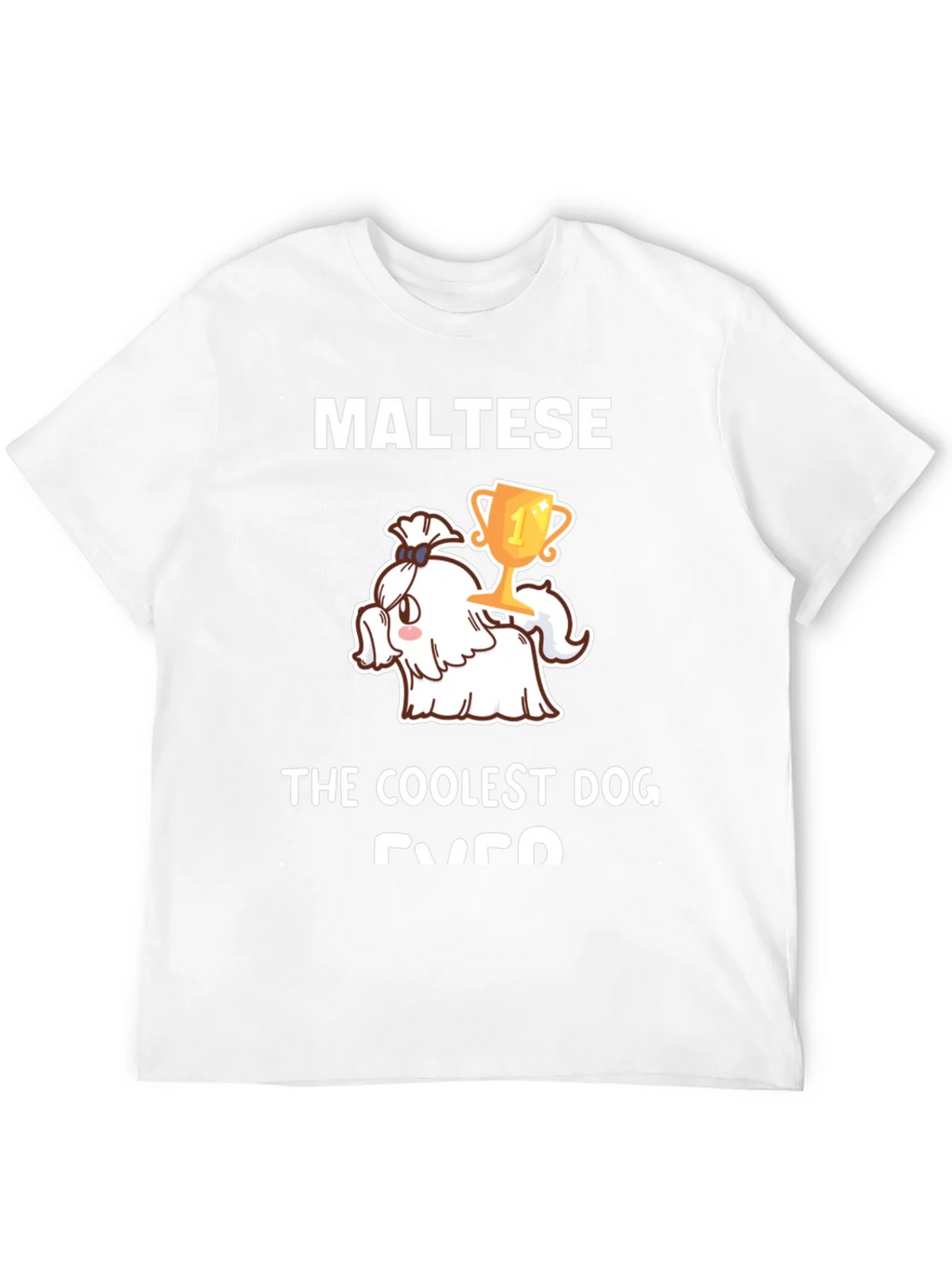 Maltese Coolest Dog Ever Graphic Tee product image 11