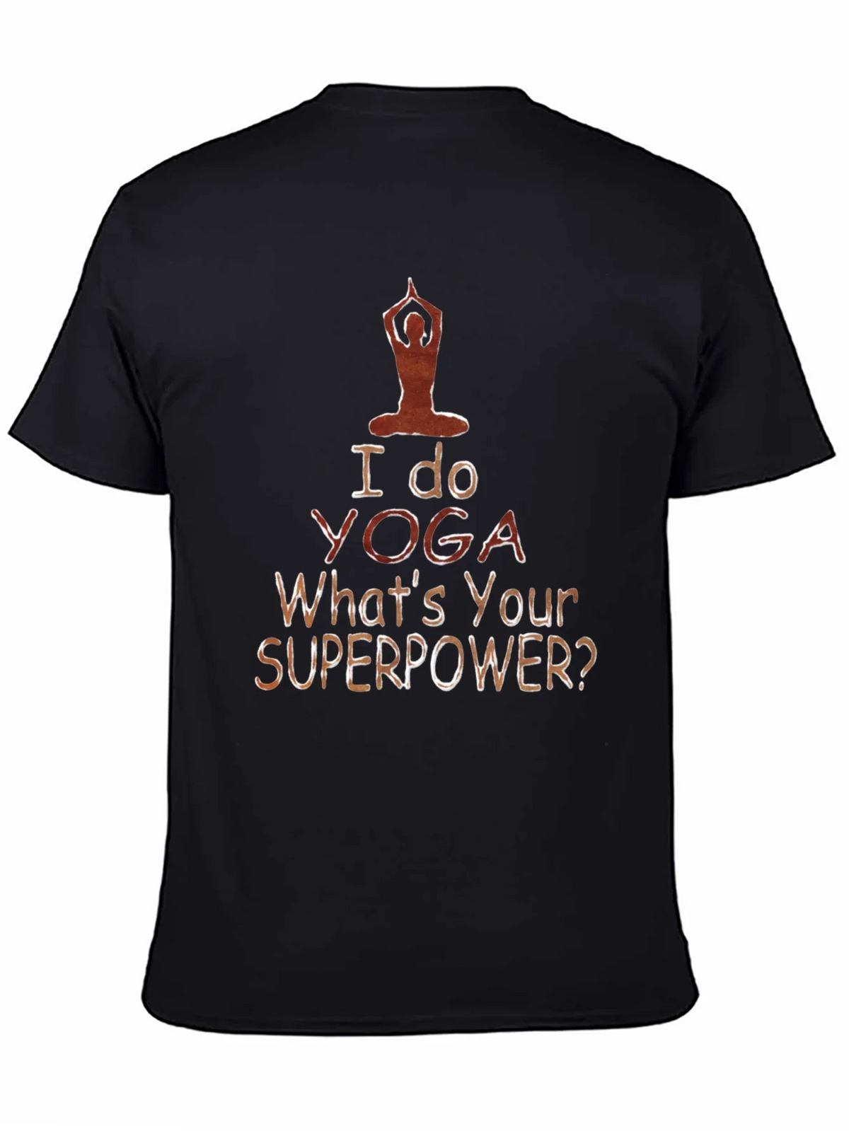 Yoga Superpower Tee - Mens Black T-Shirt product image 4