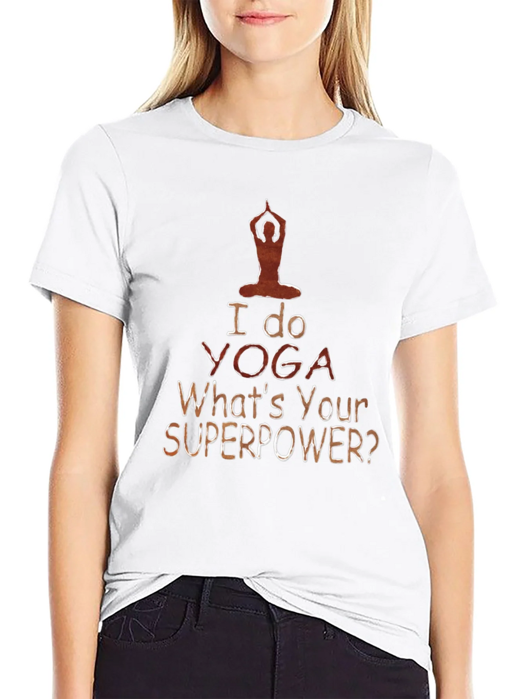 Yoga Superpower Tee - Mens Black T-Shirt product image 8