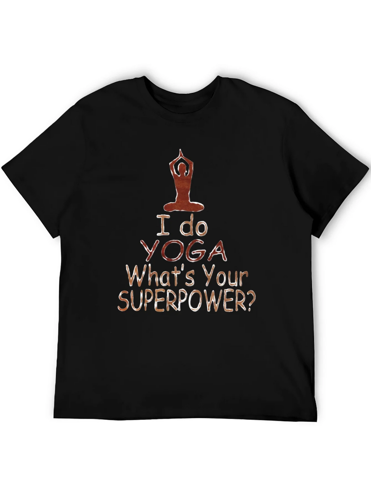 Yoga Superpower Tee - Mens Black T-Shirt product image 5