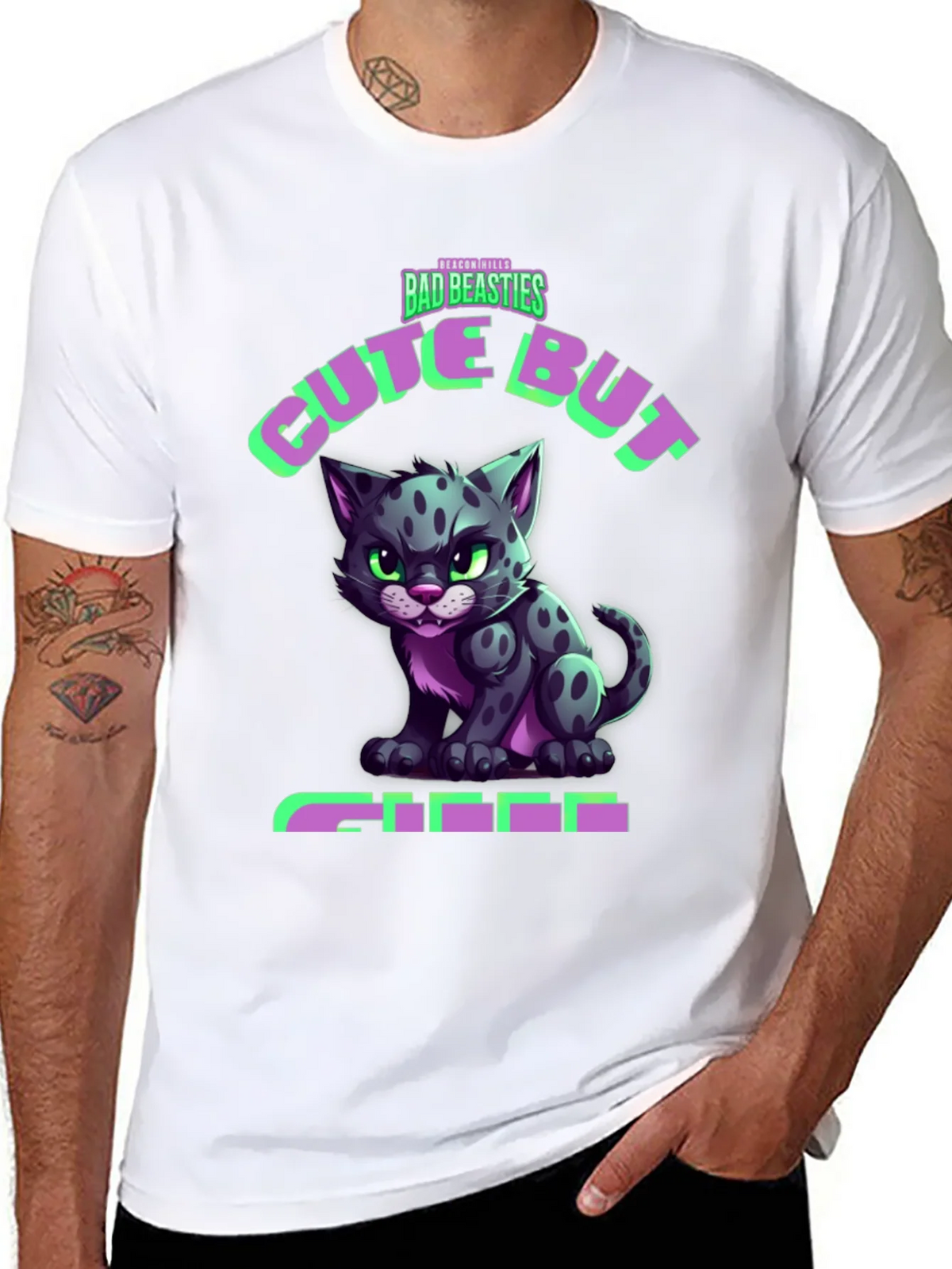 Cute But Fierce Graphic Tee product image 7