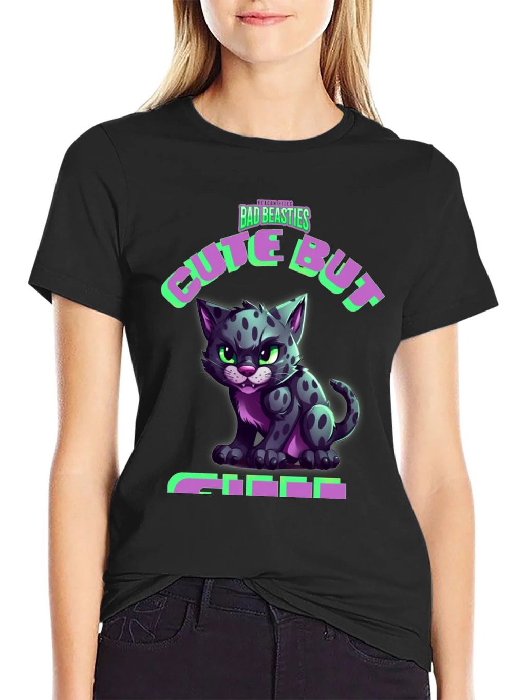 Cute But Fierce Graphic Tee product image 2