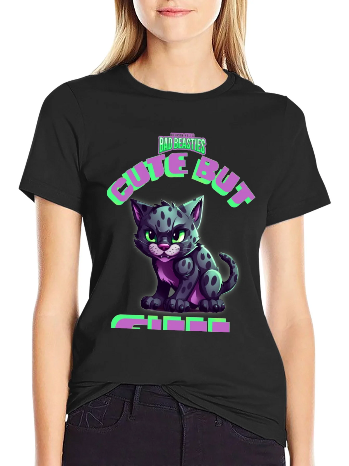 Cute But Fierce Graphic Tee product image 2