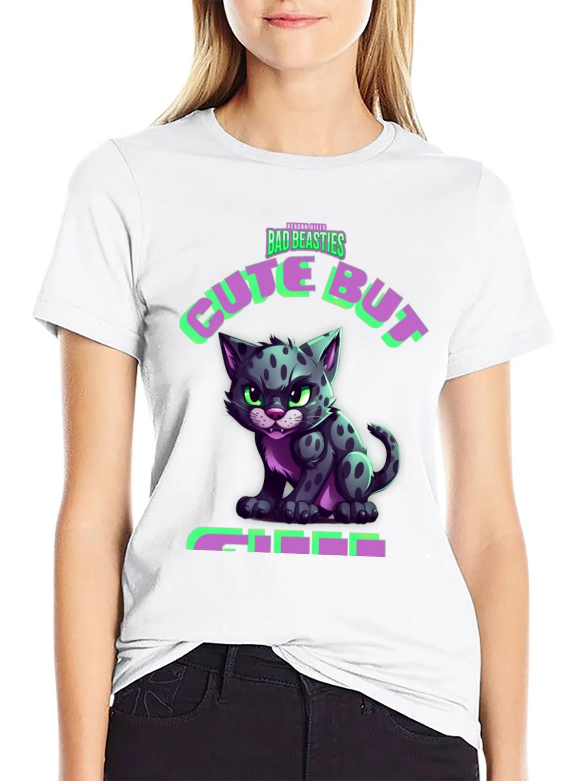 Cute But Fierce Graphic Tee product image 8