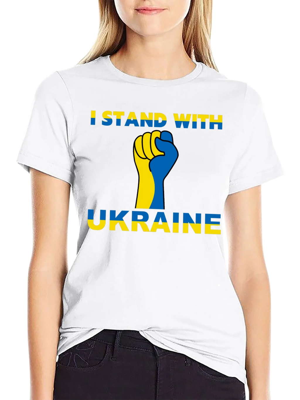 I Stand With Ukraine Graphic T-Shirt product image 8