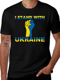 I Stand With Ukraine Graphic T-Shirt product image 1