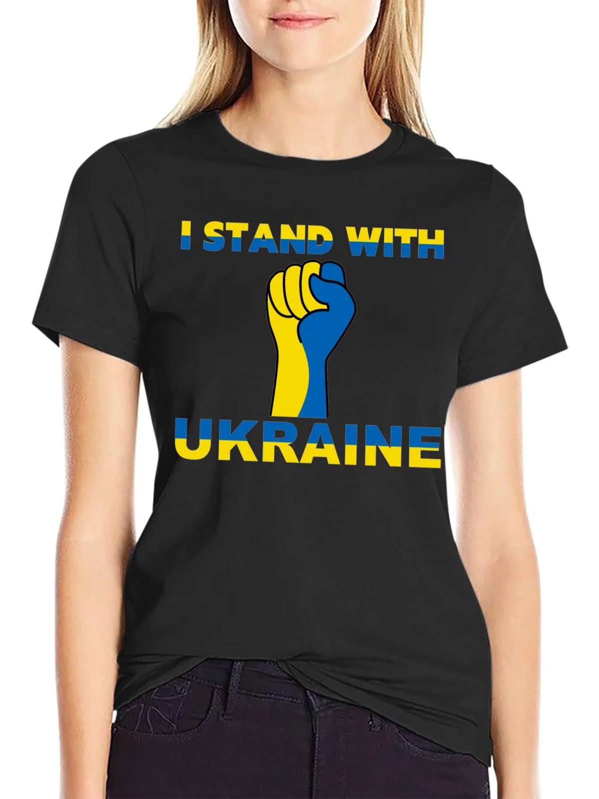 I Stand With Ukraine Graphic T-Shirt product image 2