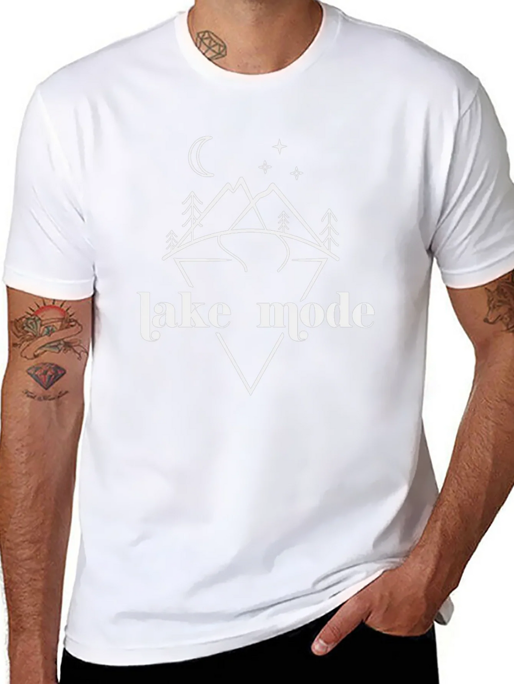 Lake Mode Graphic Tee - Relaxed Fit product image 7