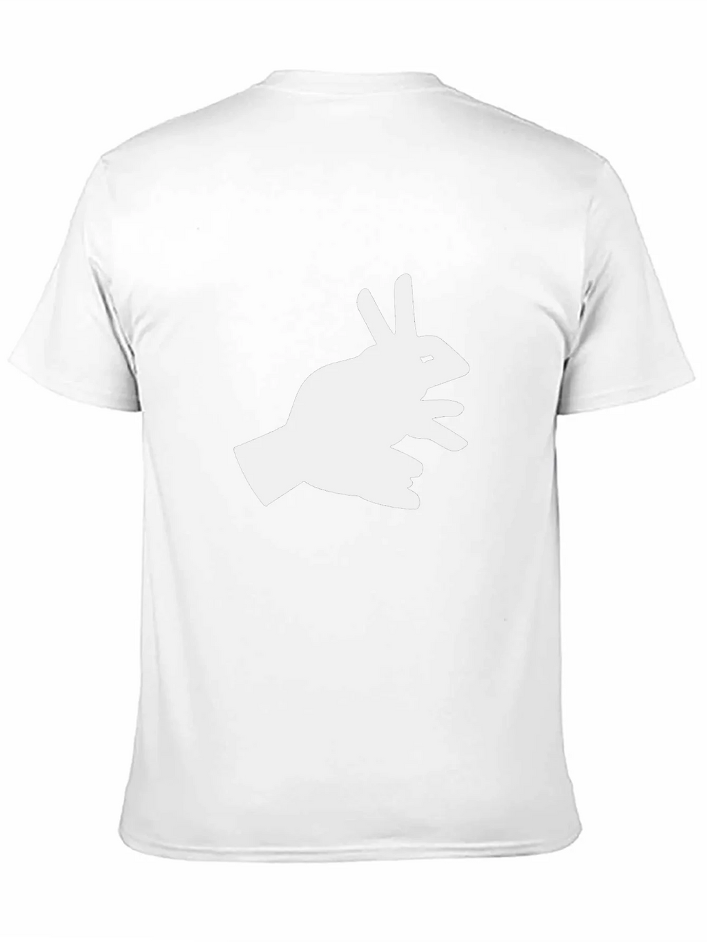 Shadow Rabbit Tee - Fun Hand Puppet T-Shirt product image 10