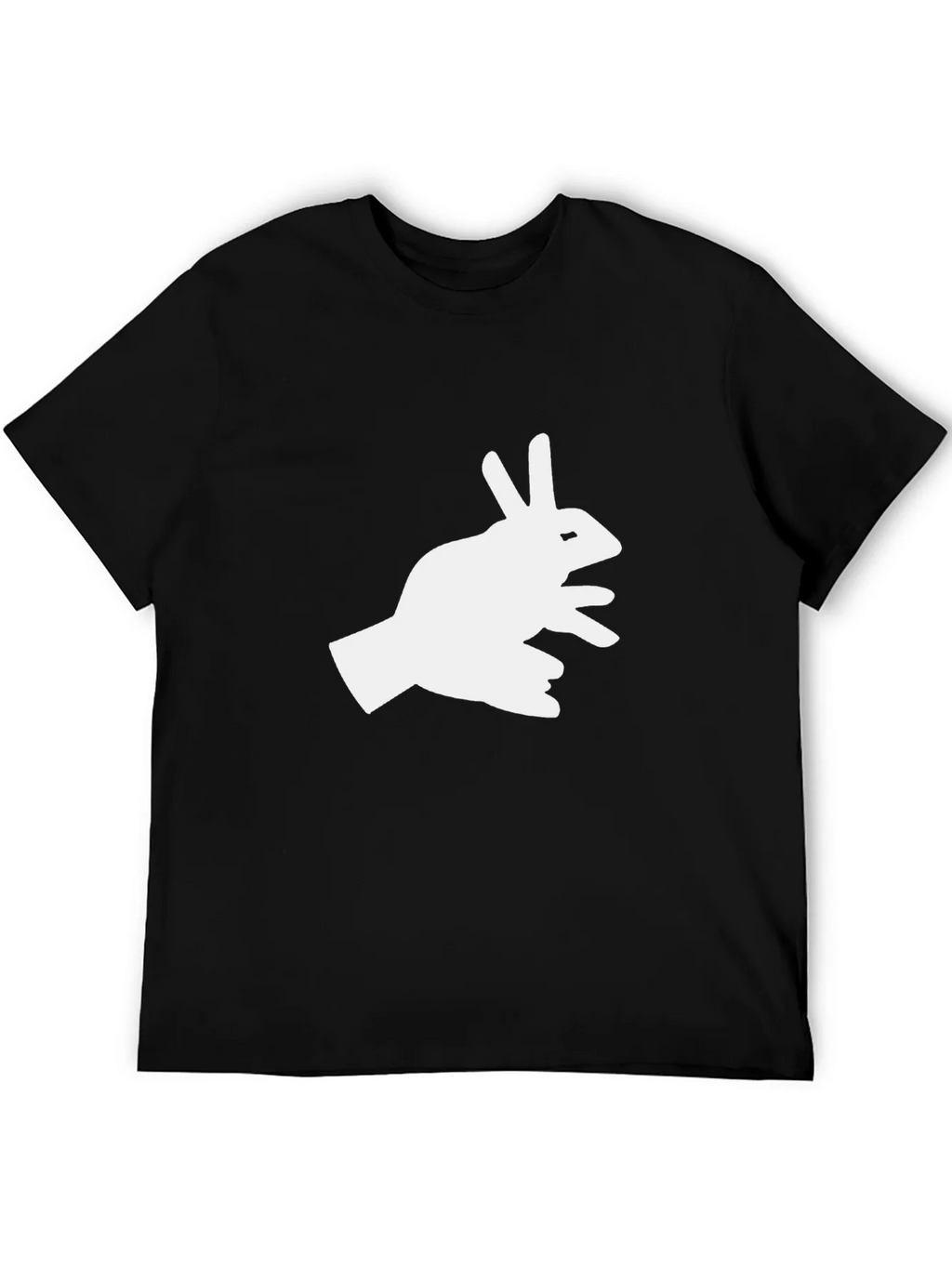 Shadow Rabbit Tee - Fun Hand Puppet T-Shirt product image 5