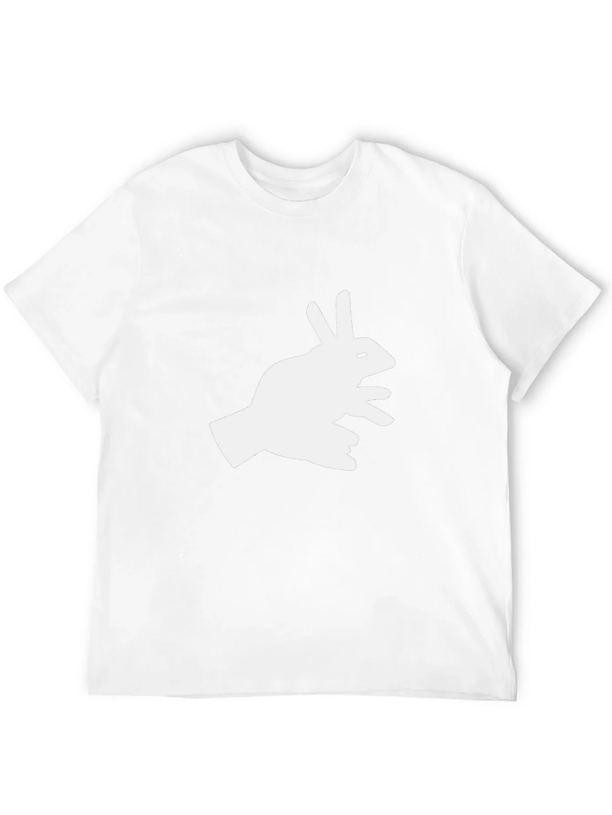 Shadow Rabbit Tee - Fun Hand Puppet T-Shirt product image 11