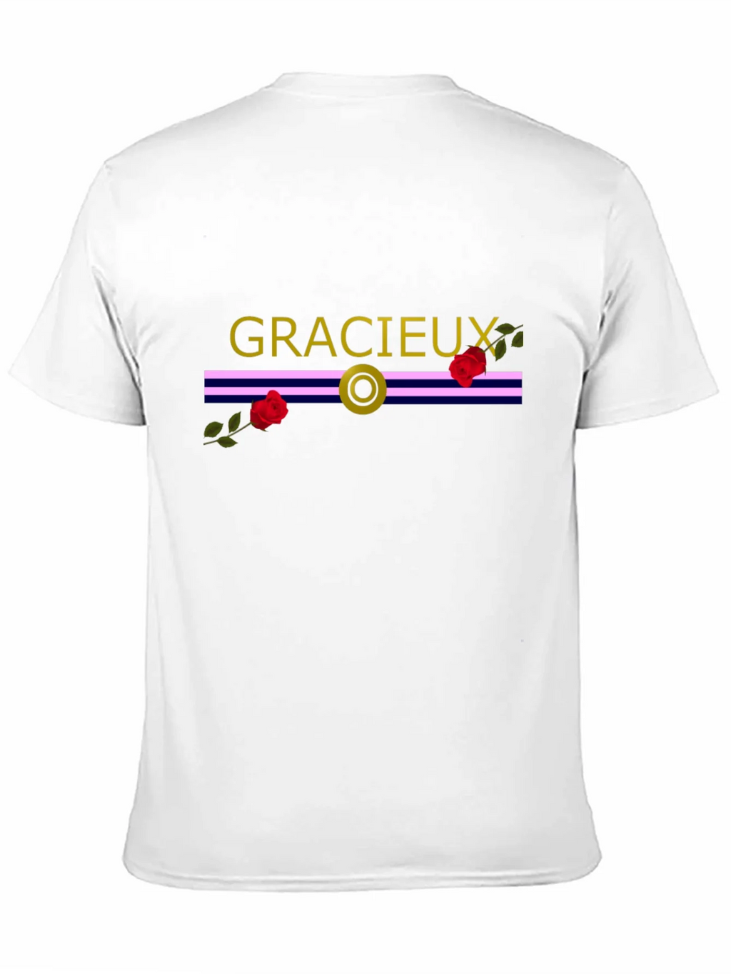 Gracieux Black Graphic Tee with Roses product image 10