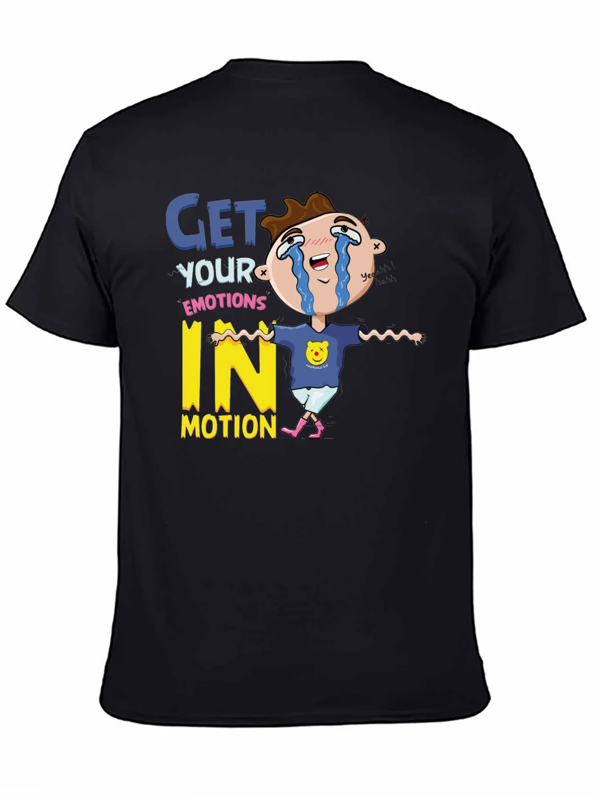 Emotional Cartoon Graphic T-Shirt product image 4