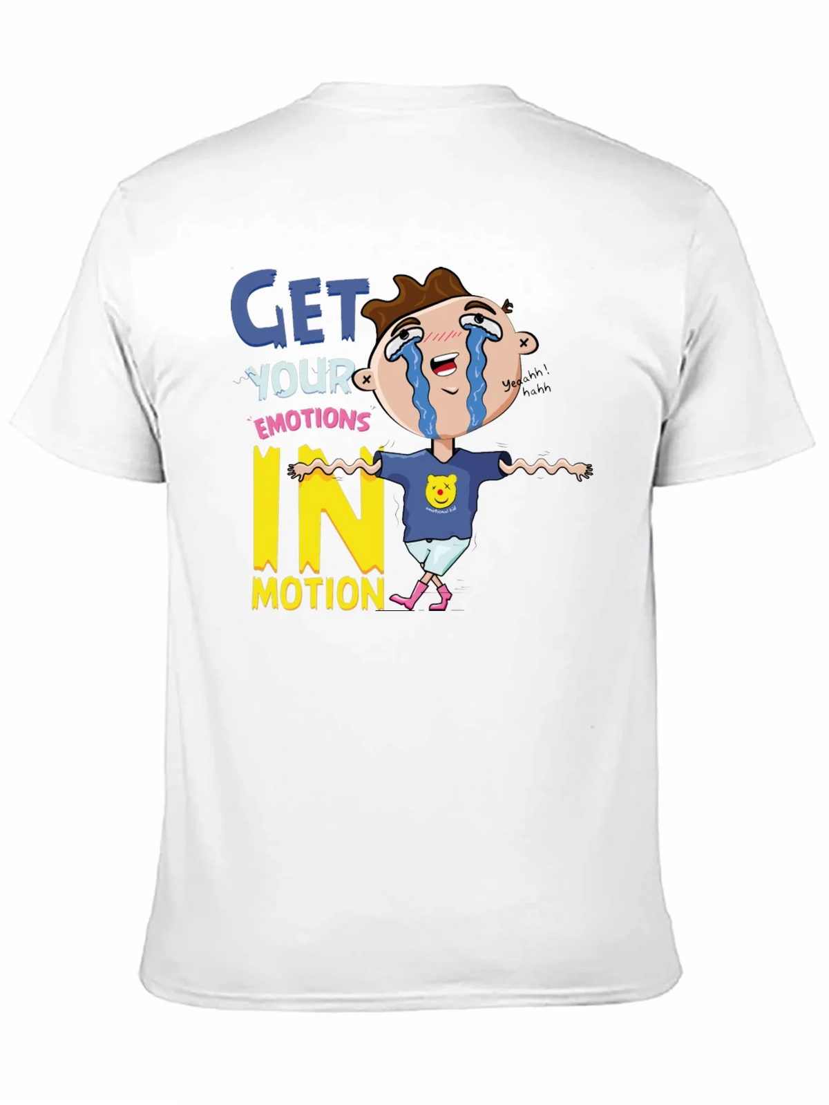 Emotional Cartoon Graphic T-Shirt product image 10
