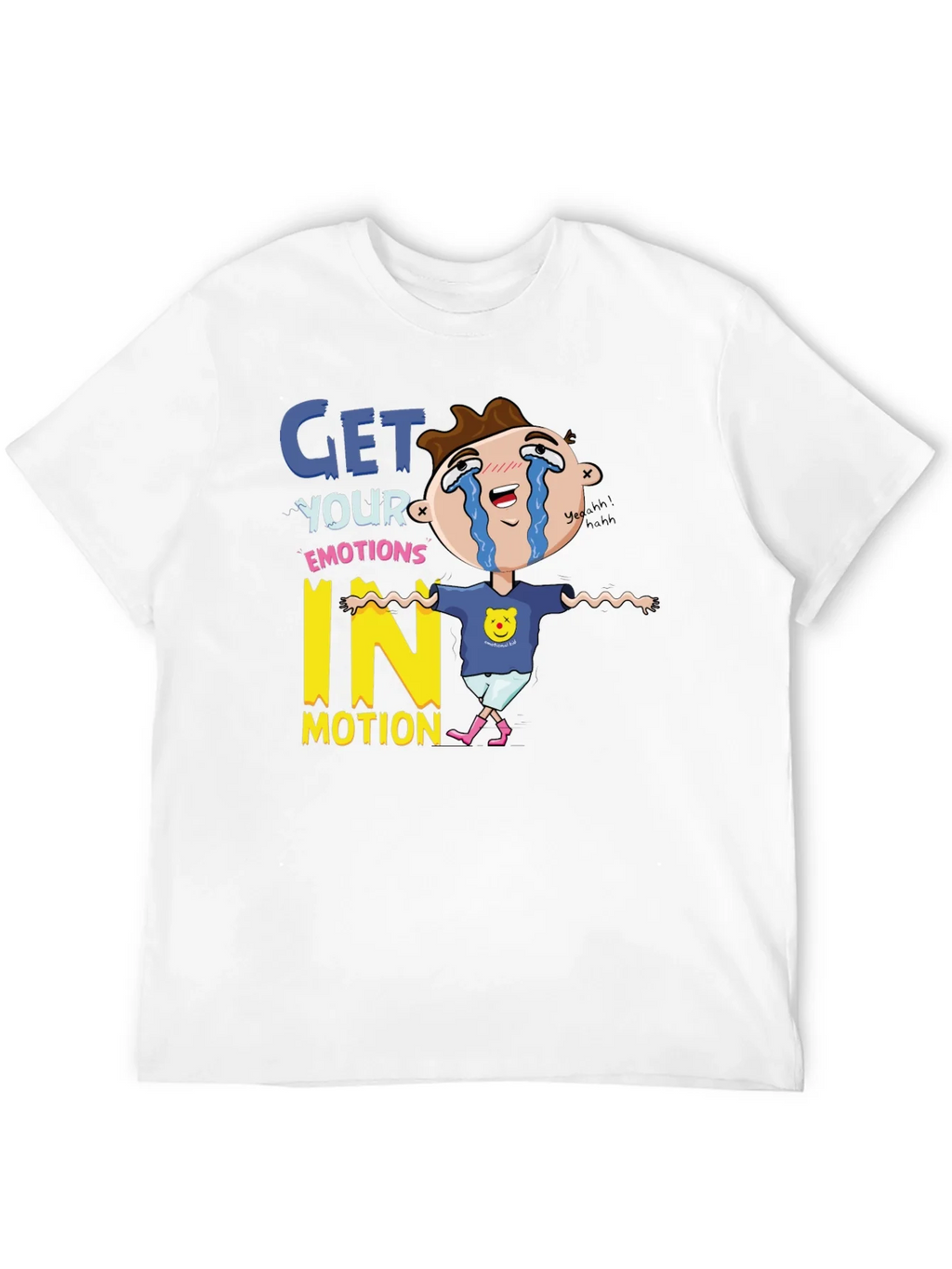 Emotional Cartoon Graphic T-Shirt product image 11