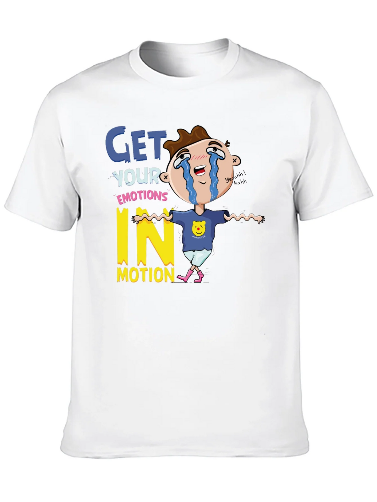 Emotional Cartoon Graphic T-Shirt product image 9