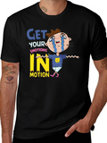 Emotional Cartoon Graphic T-Shirt product image 1