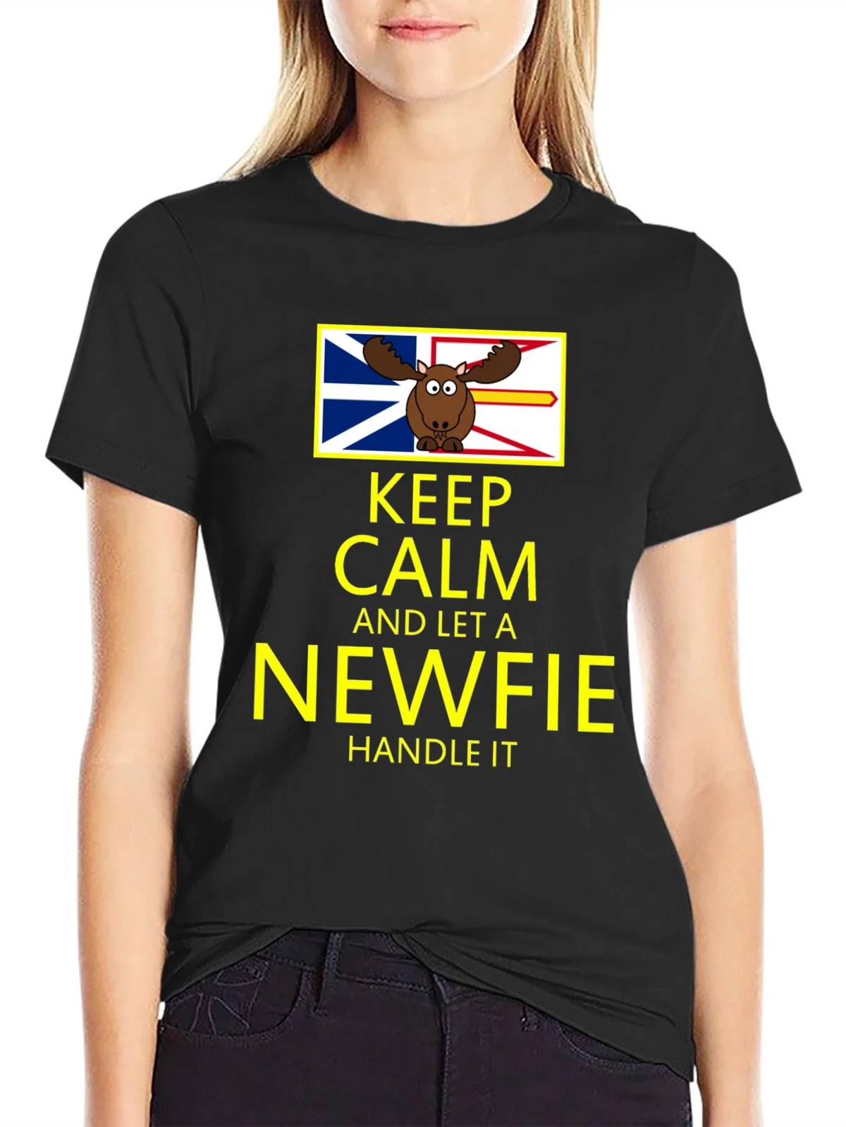 Keep Calm Newfie T-Shirt product image 2