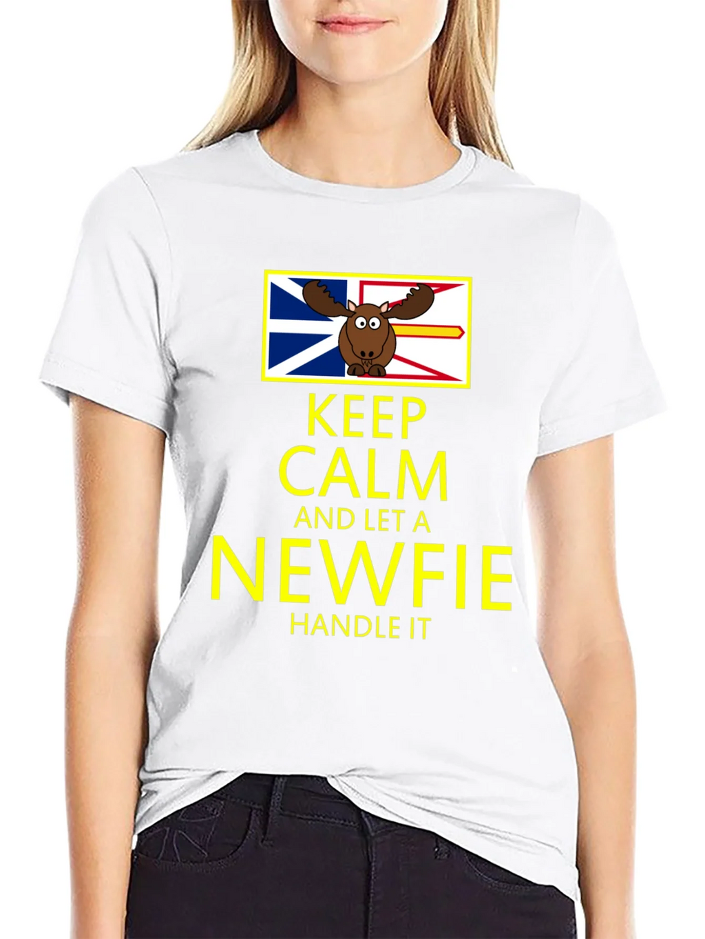 Keep Calm Newfie T-Shirt product image 8