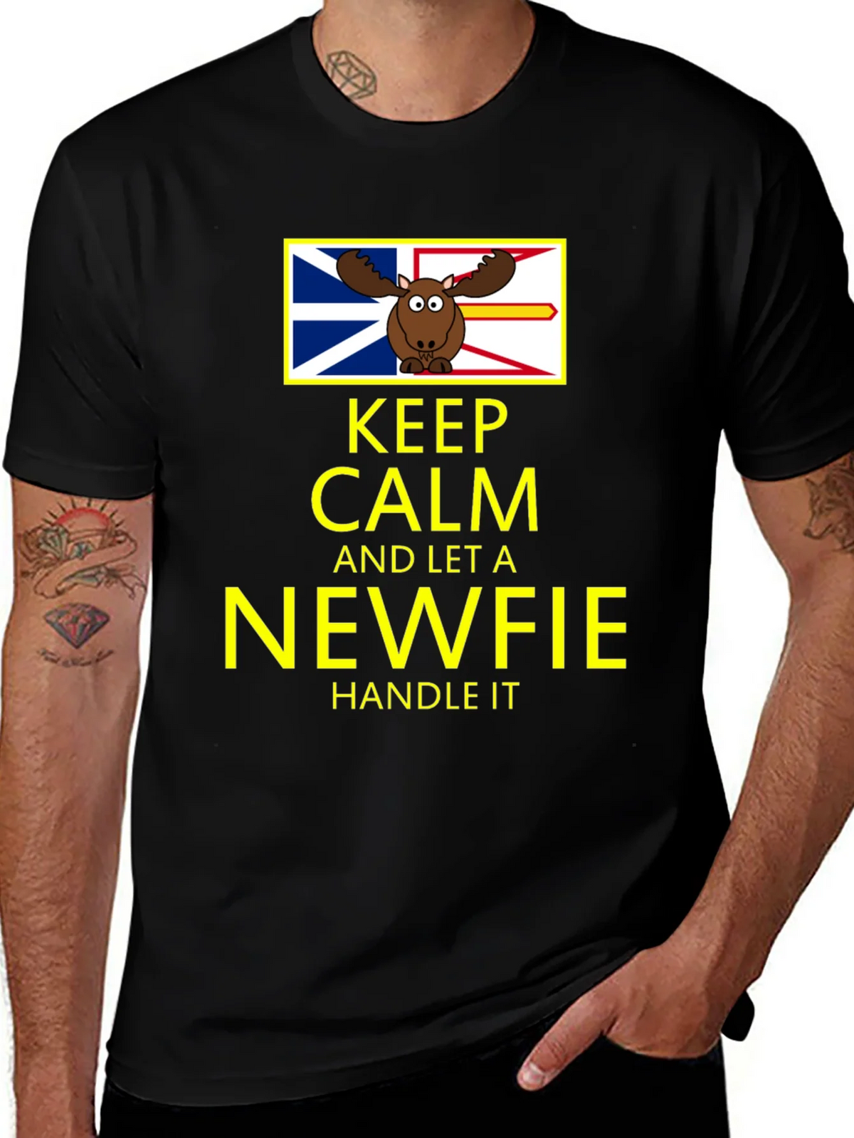 Keep Calm Newfie T-Shirt product image 1