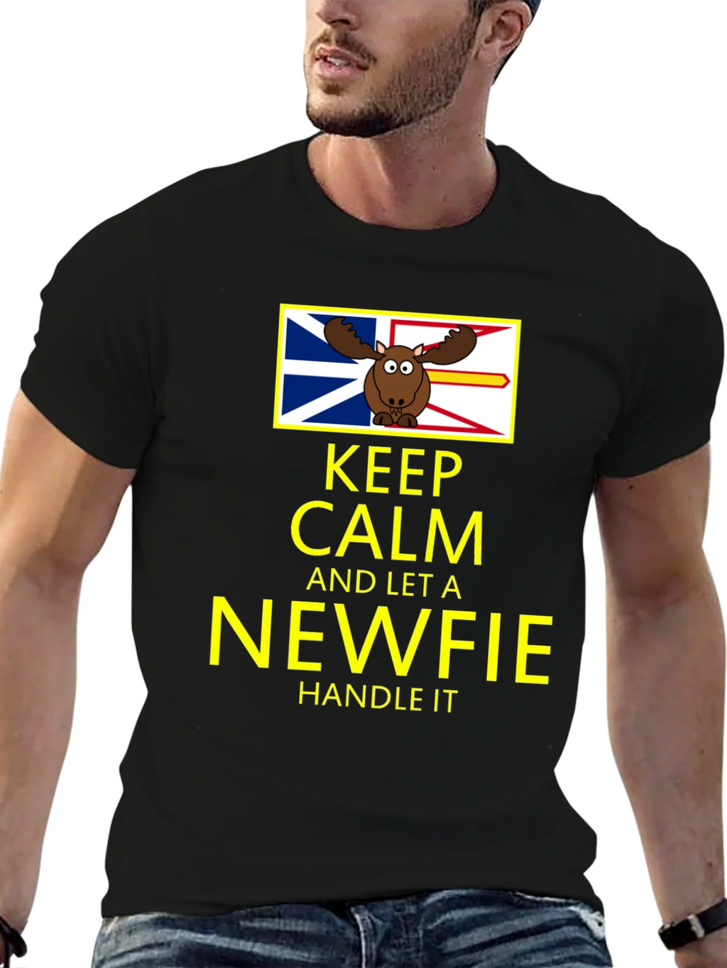Keep Calm Newfie T-Shirt product image 6