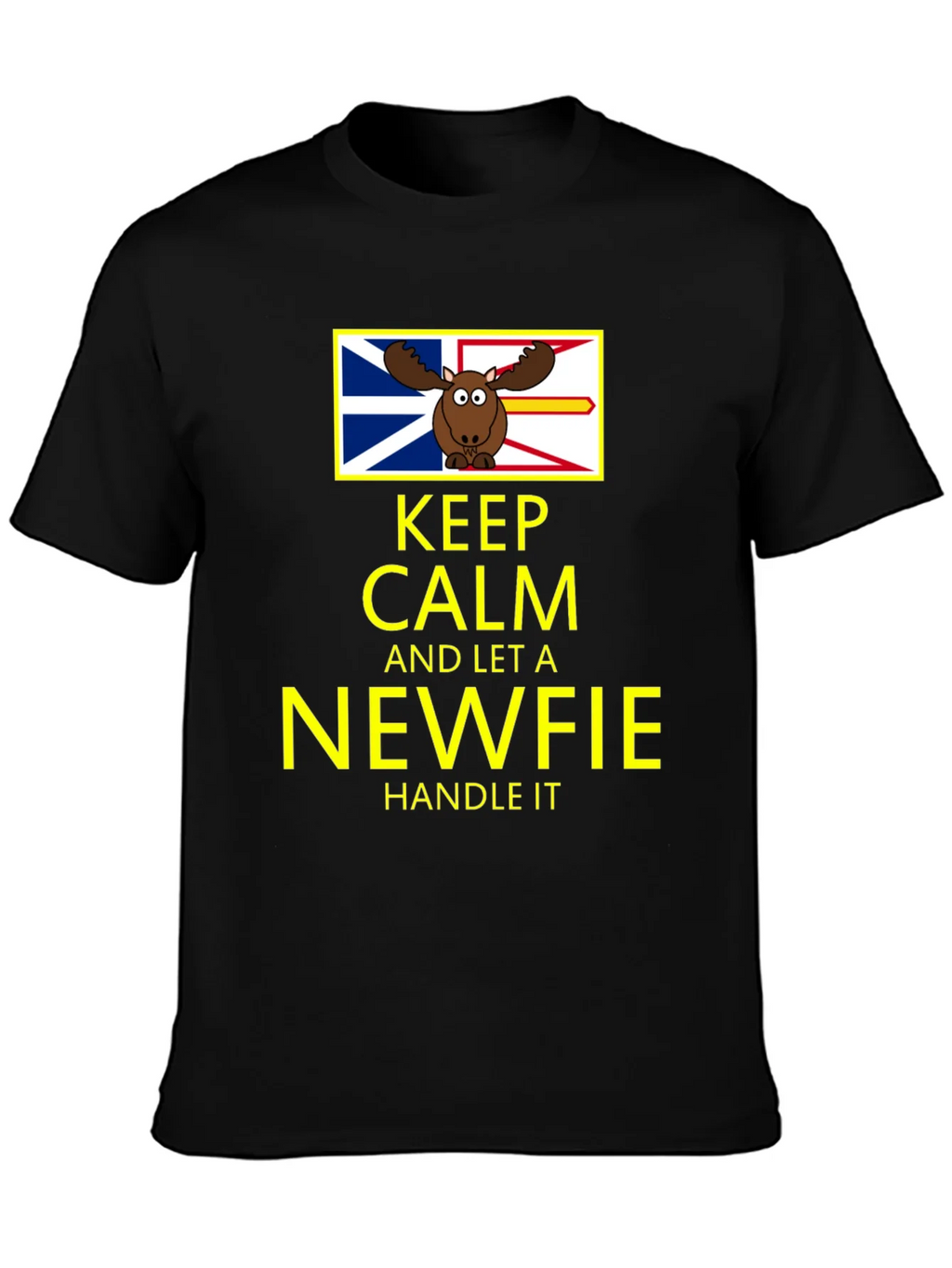 Keep Calm Newfie T-Shirt product image 3