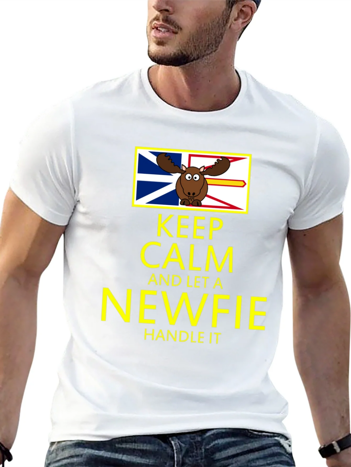 Keep Calm Newfie T-Shirt product image 12