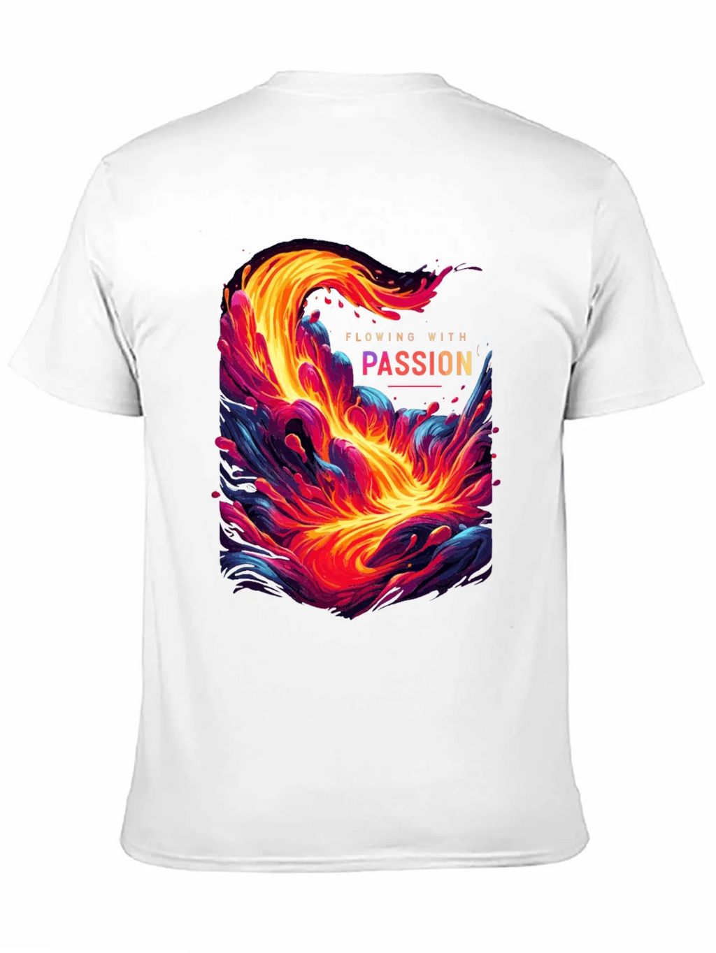 Flowing with Passion Graphic T-Shirt product image 10