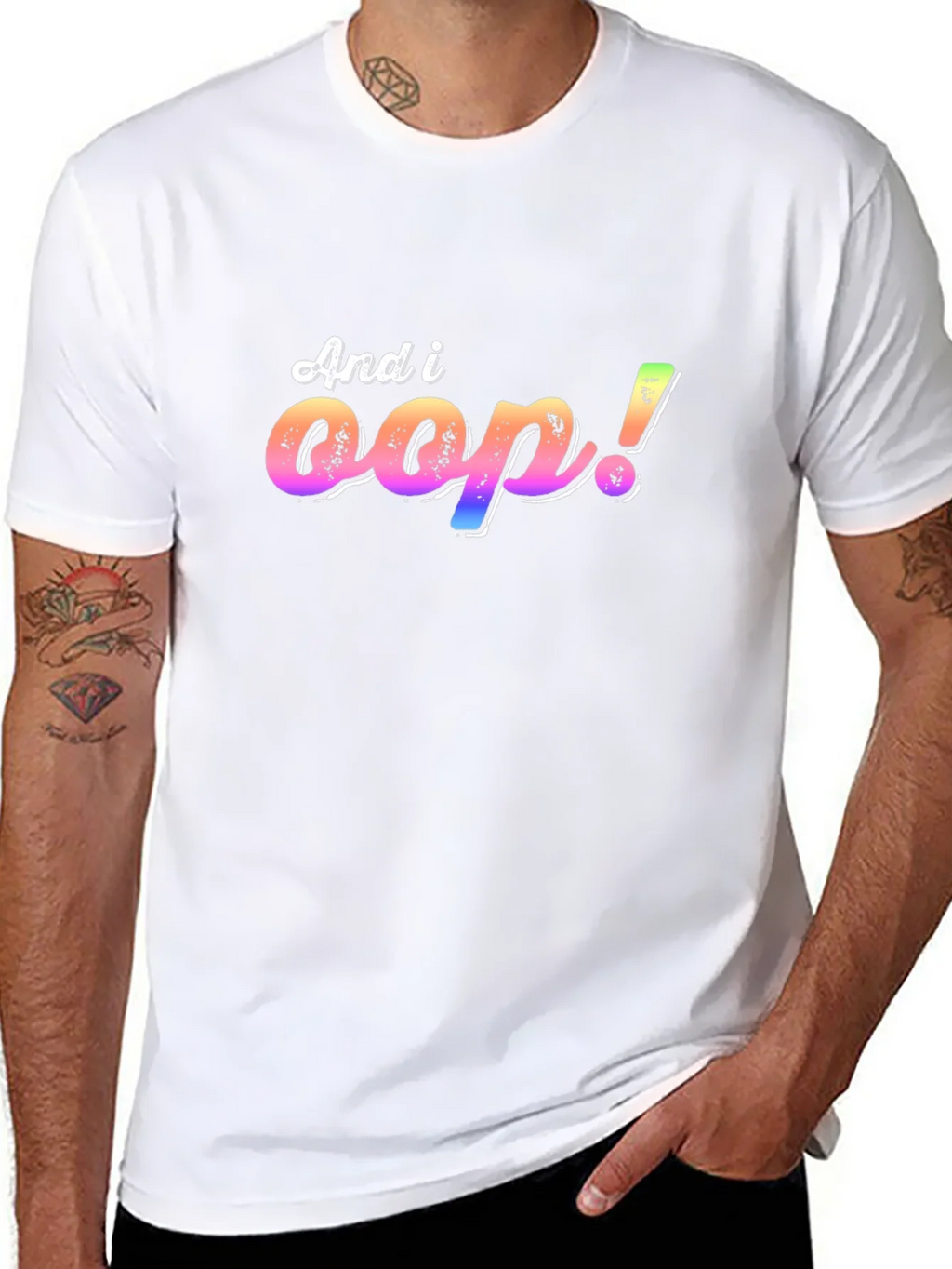 And I Oop! T-Shirt product image 7